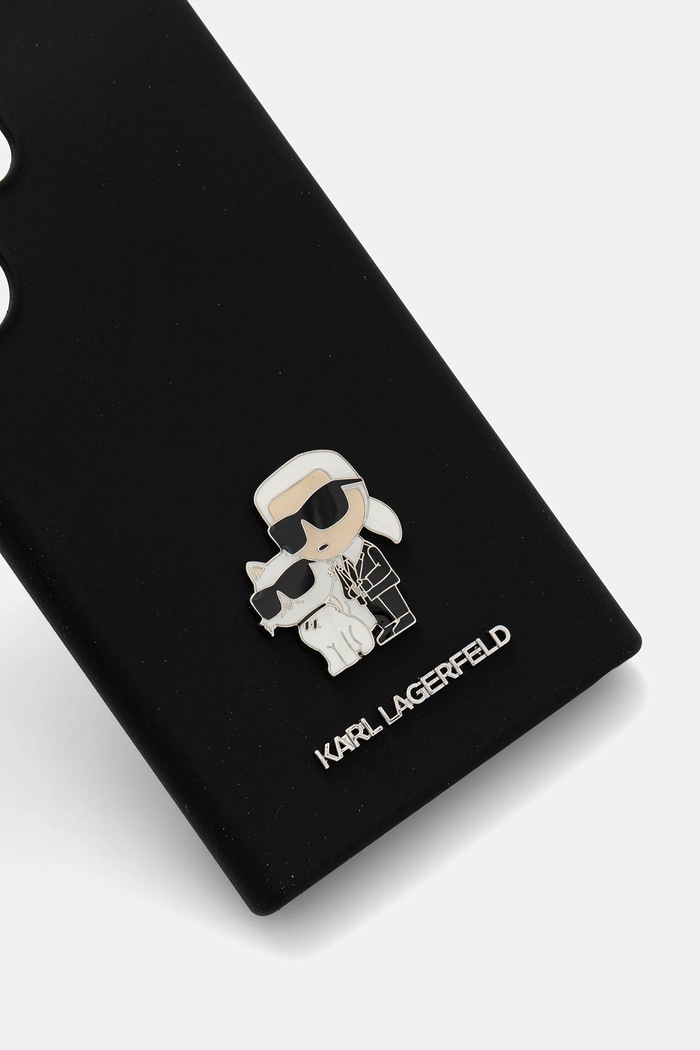 Etui za telefon Karl Lagerfeld Samsung S24 Ultra KLHCS24LSMHKCNPK crna AA00