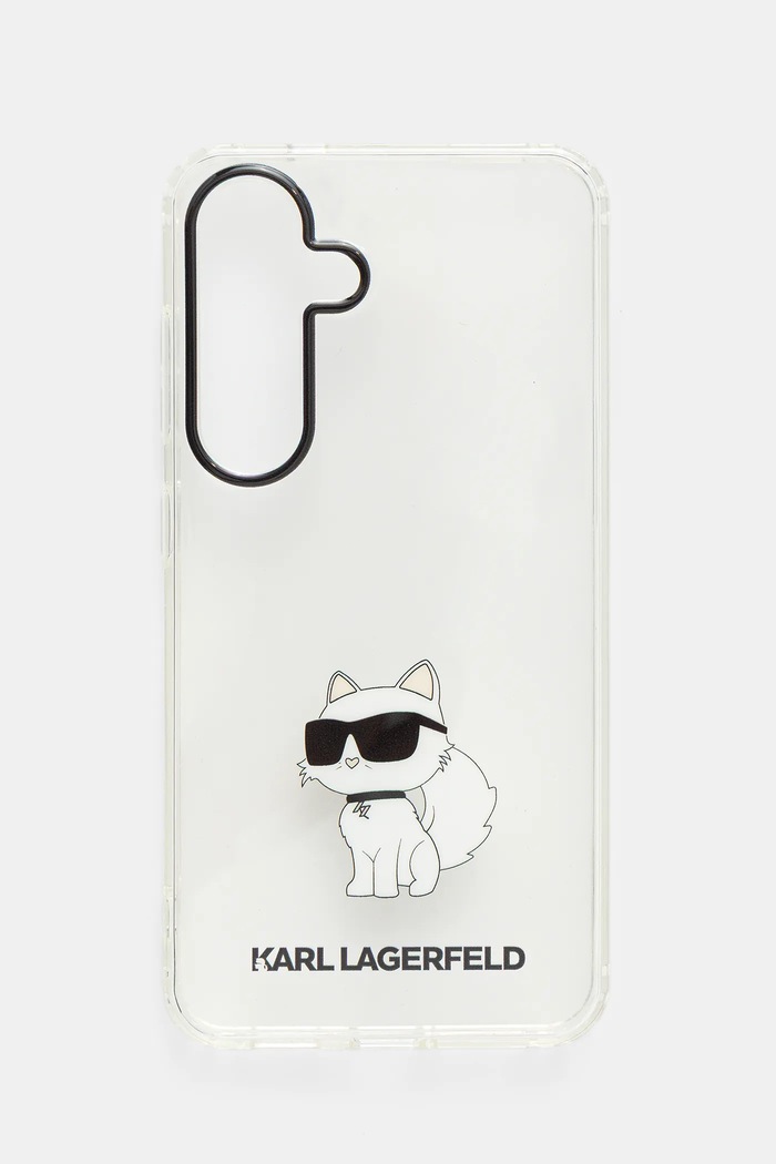 Karl Lagerfeld husă pentru telefon Samsung S24 Ultra pentru telefon transparent KLHCS24SHNCHTCT