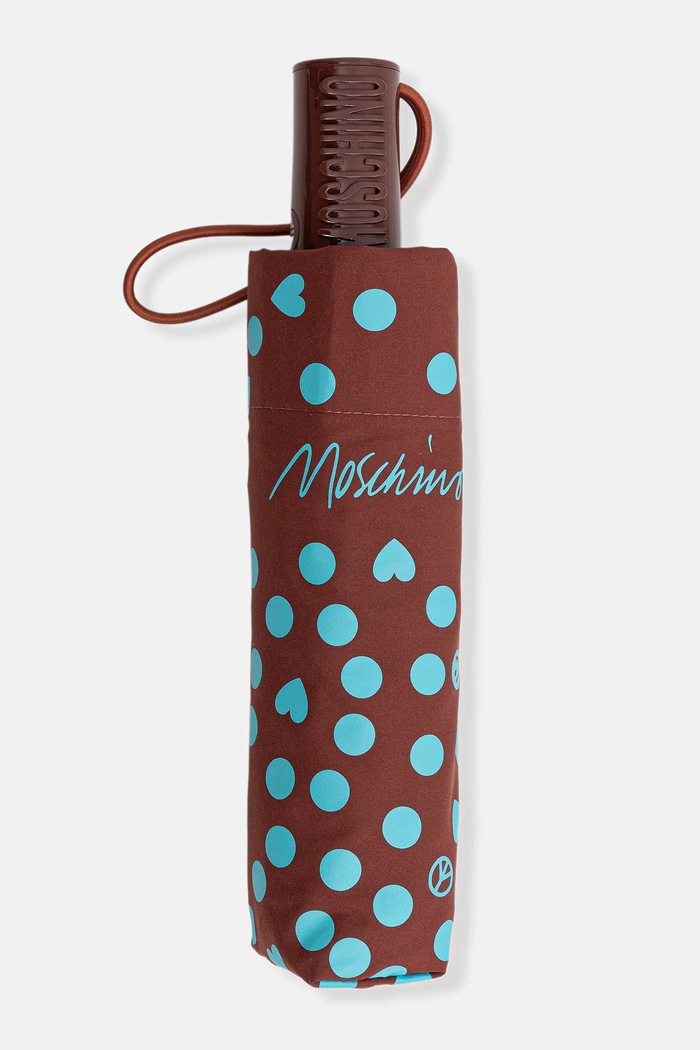 Ομπρέλα Moschino 8939.openclose καφέ AA00