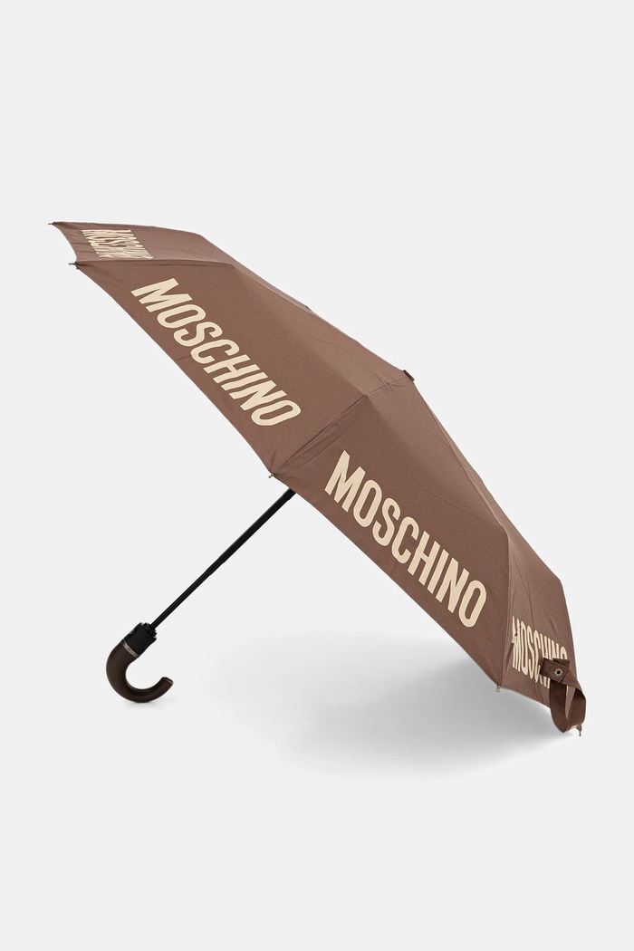 Deštník Moschino hnědá 8064.openclose