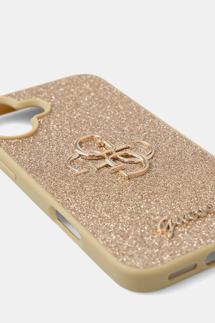 Puzdro na mobil Guess iPhone 16 Plus 6.7" GUHCP16MHG4SGD zlatá AA00