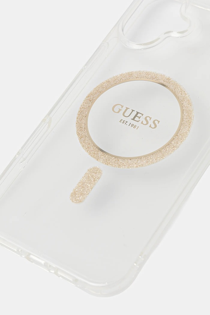 Guess husă pentru telefon iPhone 16 Plus 6.7" GUHMP16MHFGERET transparent AA00