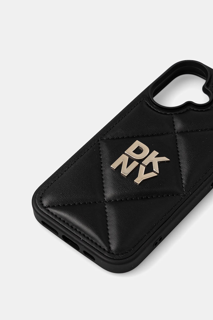 Dkny husă pentru telefon iPhone 16 6.1" DKHCP16SPQDSLK negru AA00