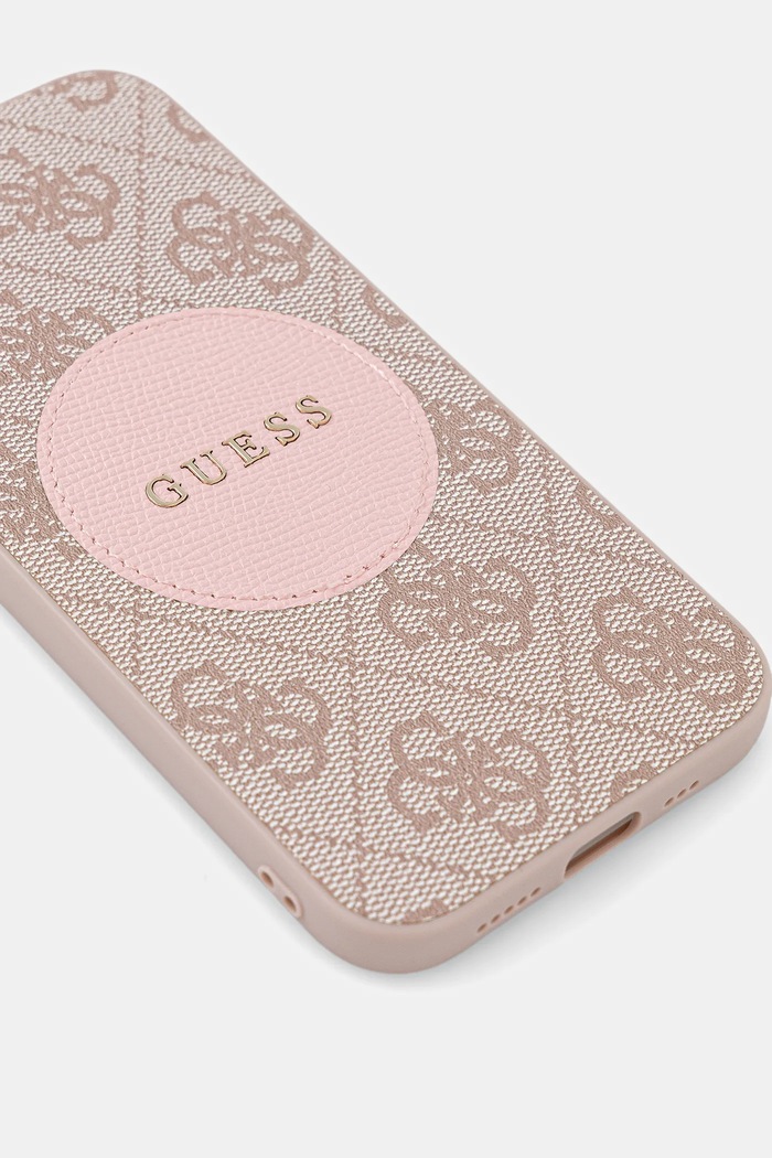 Puzdro na mobil Guess iPhone 16e GUHMPSE4P4PGRSGP ružová AA00
