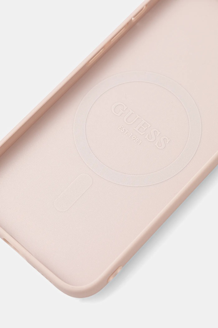 Puzdro na mobil Guess iPhone 16e GUHMPSE4P4SM4MP ružová AA00