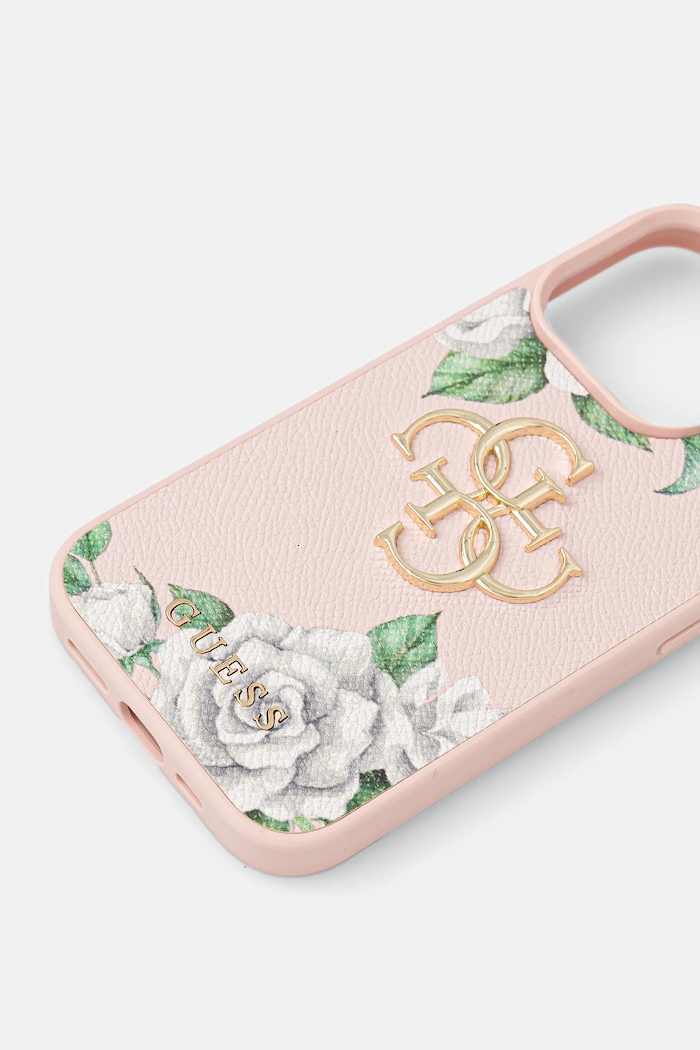 Guess husă pentru telefon iPhone 16 Pro GUHCP16LPGROP4MP roz AA00