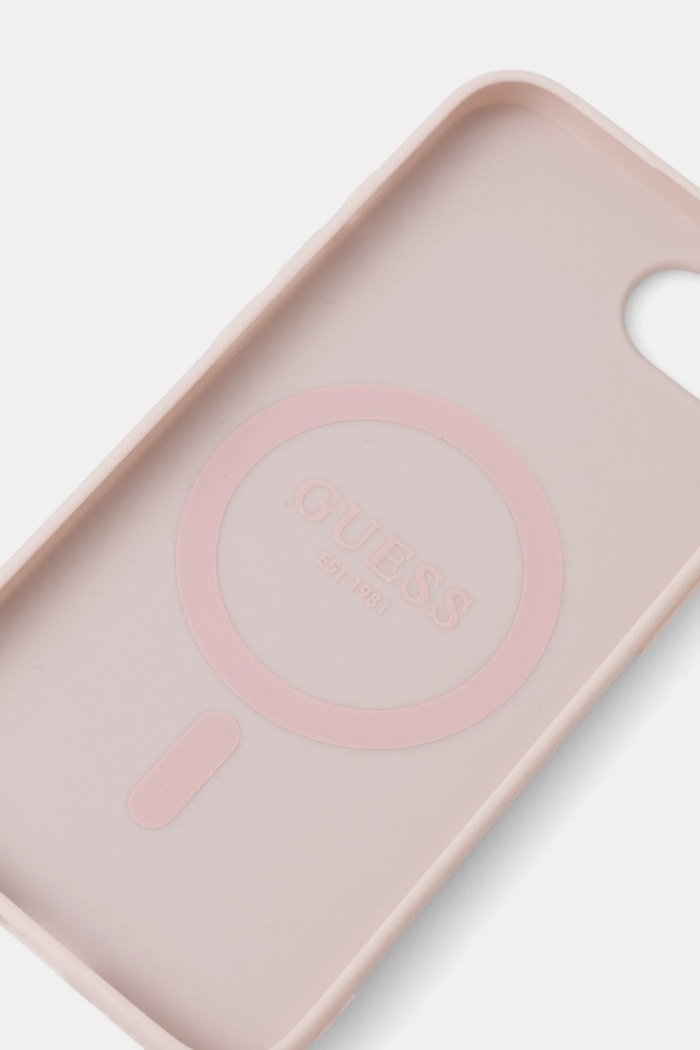 Guess husă pentru telefon iPhone 16e GUHMPSE4PGPYSW roz AA00