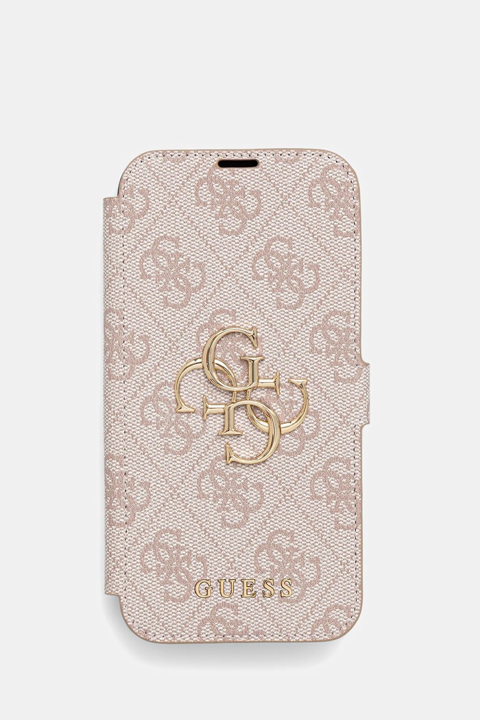 Puzdro na mobil Guess iPhone 15 Pro 6.1" na mobil ružová GUBKP15L4GMGPI