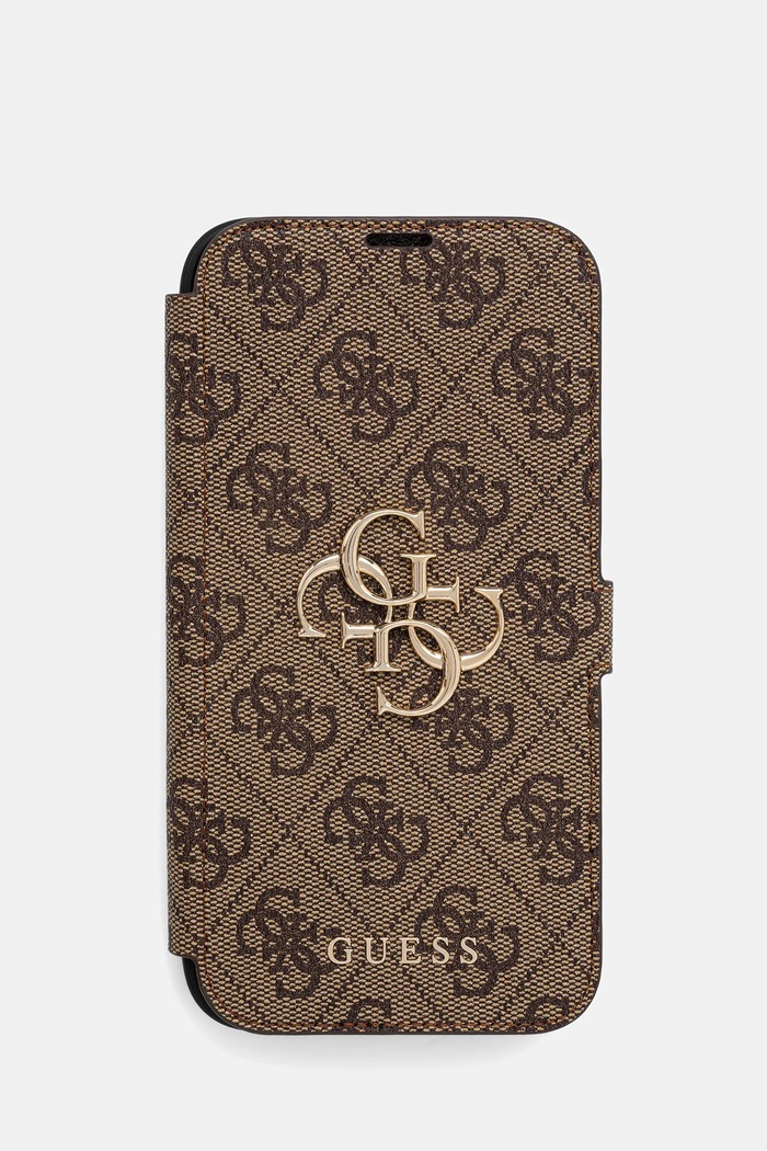 Puzdro na mobil Guess iPhone 16 Plus 6.7" na mobil hnedá GUBKP16M4GMGBR