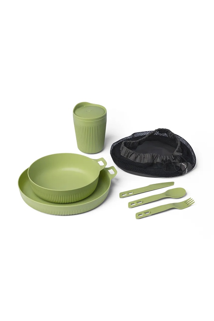 Akcesoria Sea to Summit zestaw naczyń turystycznych Horizon Dinnerware - 6 elementów STS054802 zielony