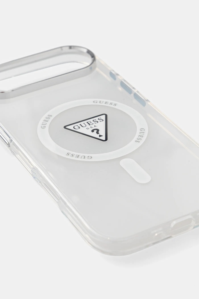 Puzdro na mobil Guess iPhone 17 Air GUHMP17MHGTMLCGT priesvitná AA00
