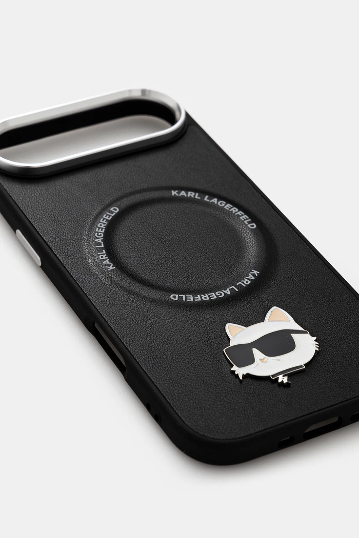 Obal na telefon Karl Lagerfeld iPhone 17 Air KLHMP17MPSMLRCHK černá AA00