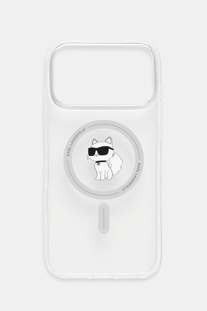 Θήκη κινητού Karl Lagerfeld iPhone 17 Pro Max για τηλέφωνο διαφανή KLHMP17XHFCCNOT