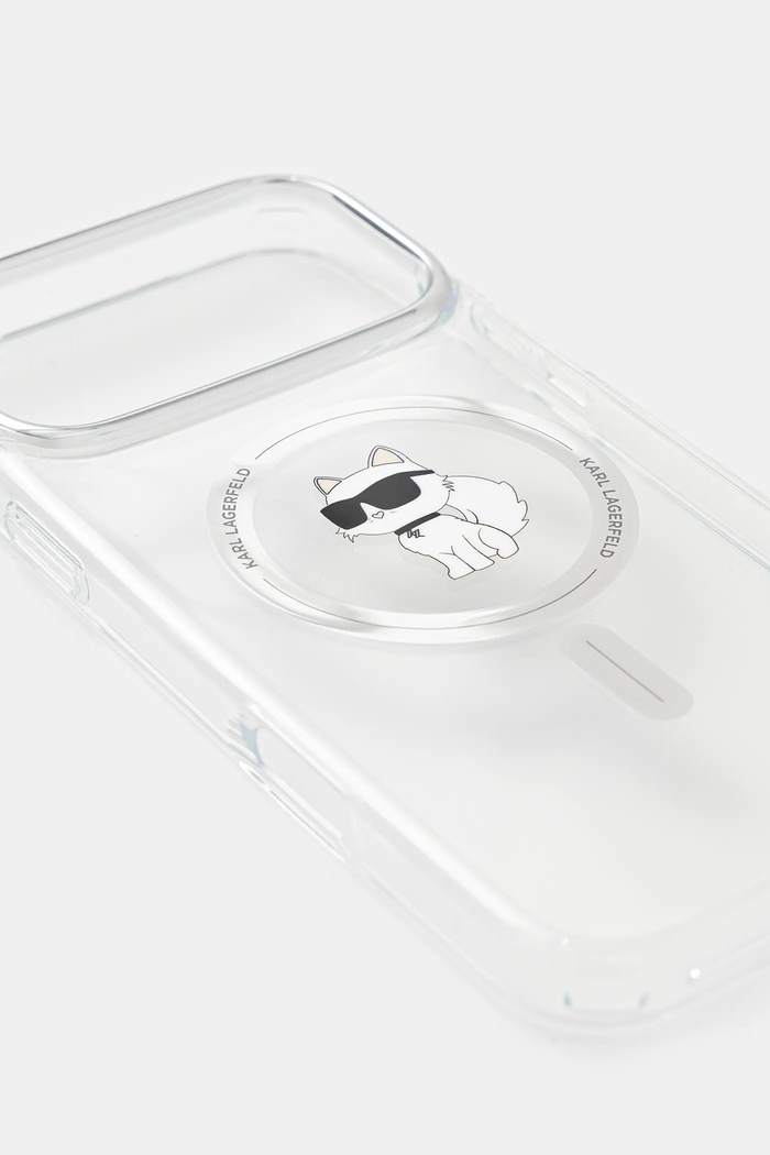 Θήκη κινητού Karl Lagerfeld iPhone 17 Pro Max KLHMP17XHFCCNOT διαφανή AA00