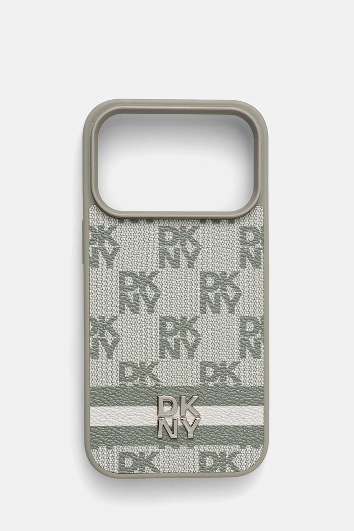 Dkny husă pentru telefon iPhone 17 Pro pentru telefon verde DKHCP17LPCPTSSE