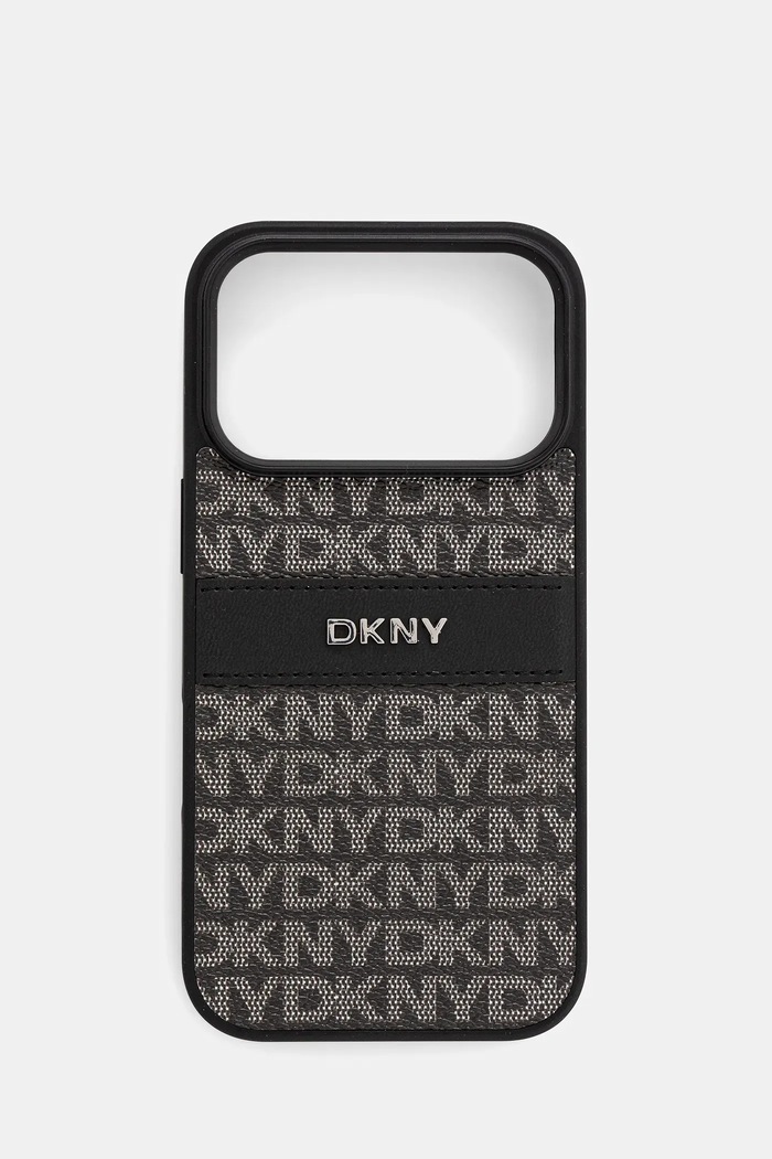 Θήκη κινητού Dkny iPhone 17 Pro για τηλέφωνο μαύρο DKHCP17LPRTHSLK
