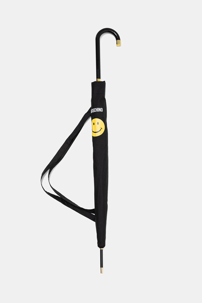 Moschino umbrelă 9090.63auto negru AA00