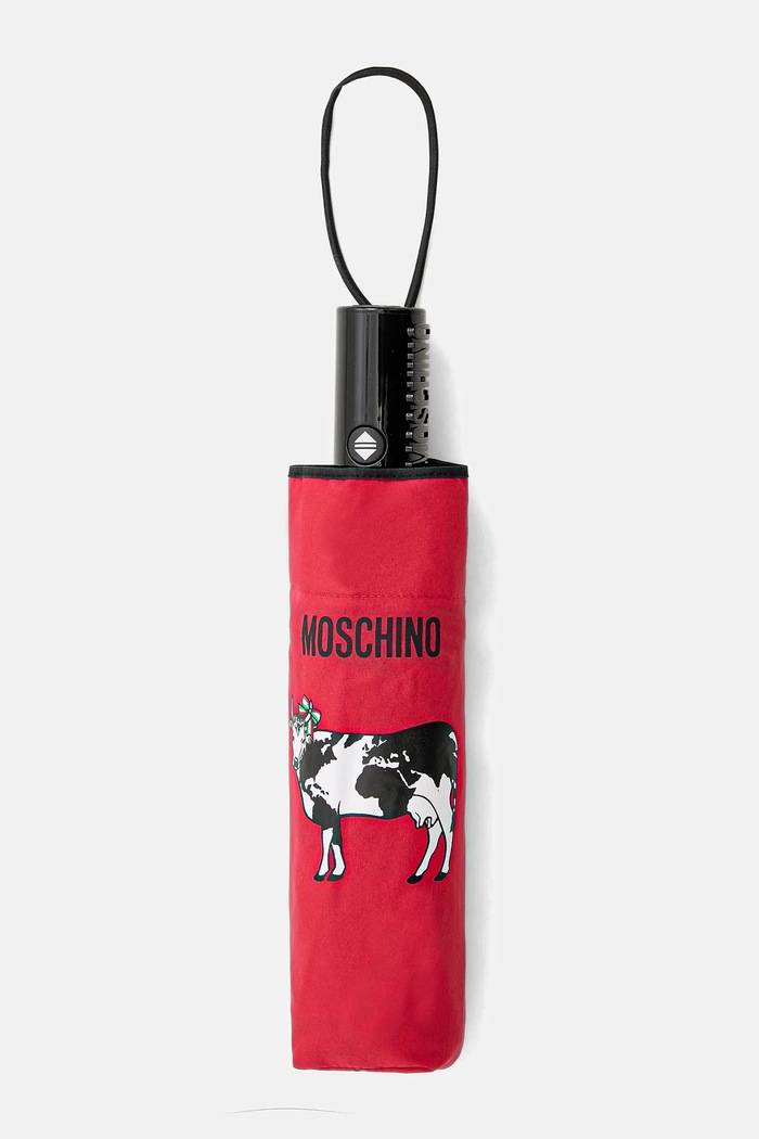 Зонтик Moschino 9060.openclose красный AA00