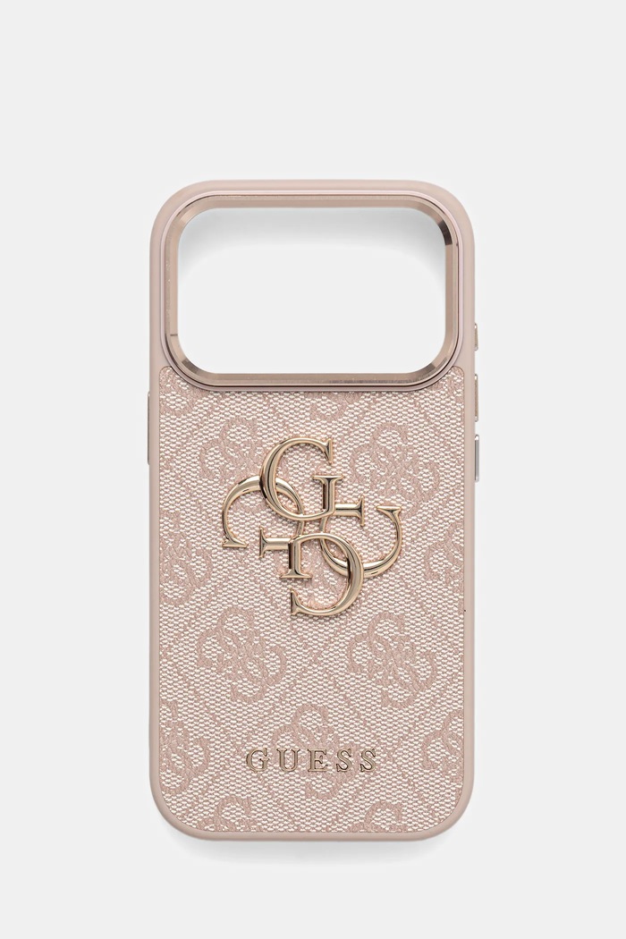 Θήκη κινητού Guess iPhone 17 Pro για τηλέφωνο ροζ GUHCP17L4GMGCPI