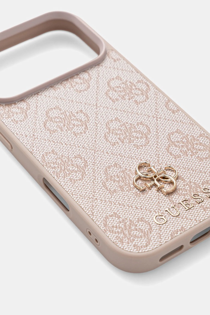 Guess custodia per telefono iPhone 17 Pro GUHMP17LP4SM4MP rosa AA00