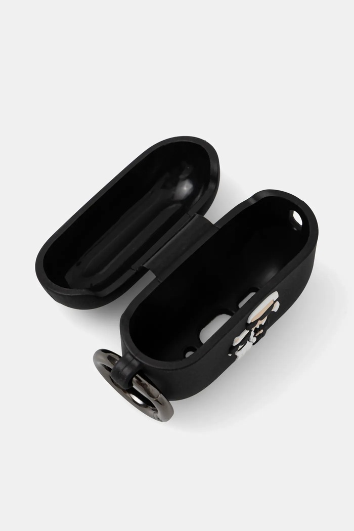 Karl Lagerfeld fejhallgató tartó AirPods Pro 3 KLAP3RUNKC fekete AA00