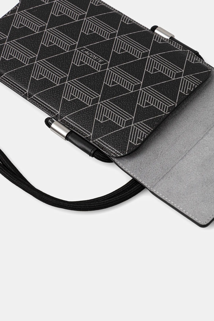 Obal na mobil Lacoste čierna LCPSP17XPBSK