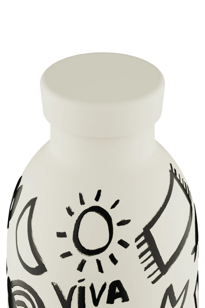 Termoláhev 24bottles Clima 330 Viva la Vida Clima.330.Viva.la.Vida bílá AA00