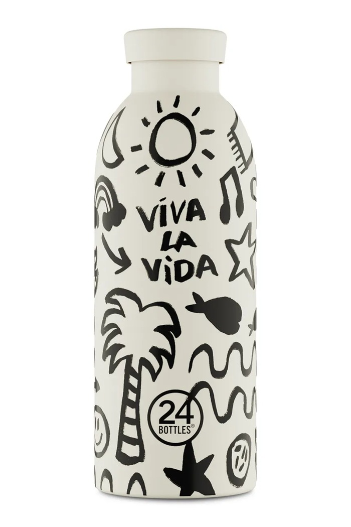 24bottles butelka termiczna Clima 050 Viva la Vida biały Clima.050.Viva.la.Vida