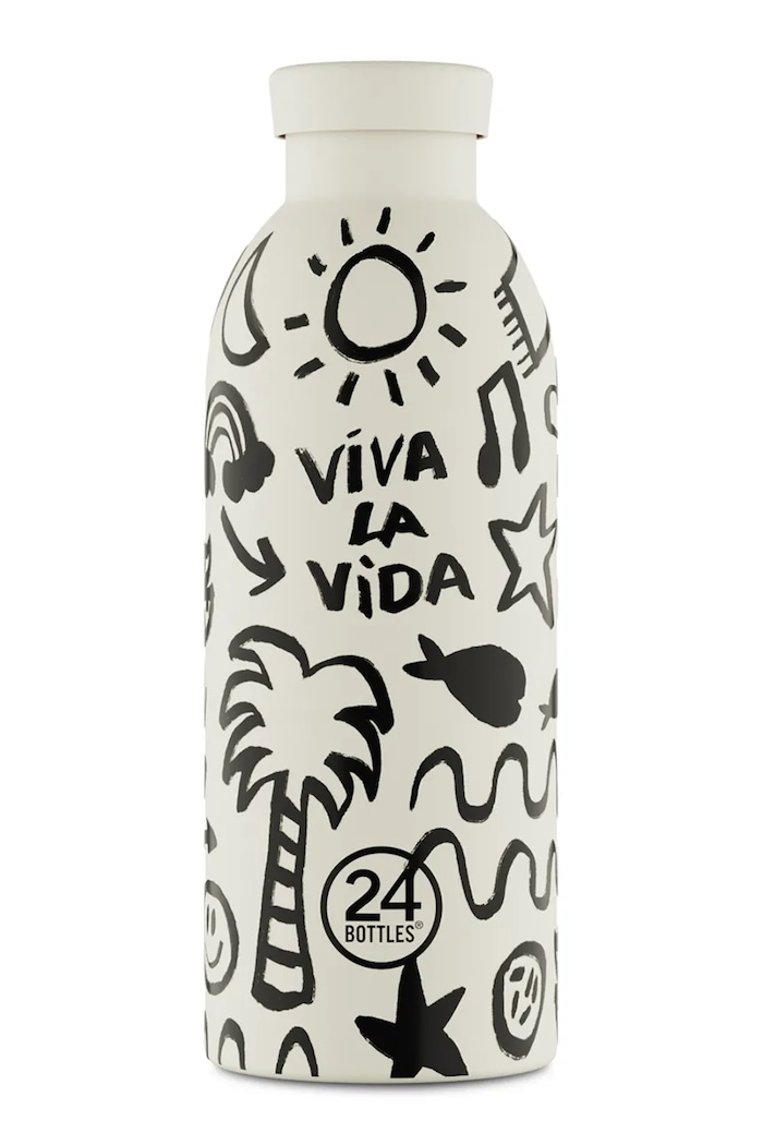 24bottles butelka termiczna Clima 050 Viva la Vida biały Clima.050.Viva.la.Vida