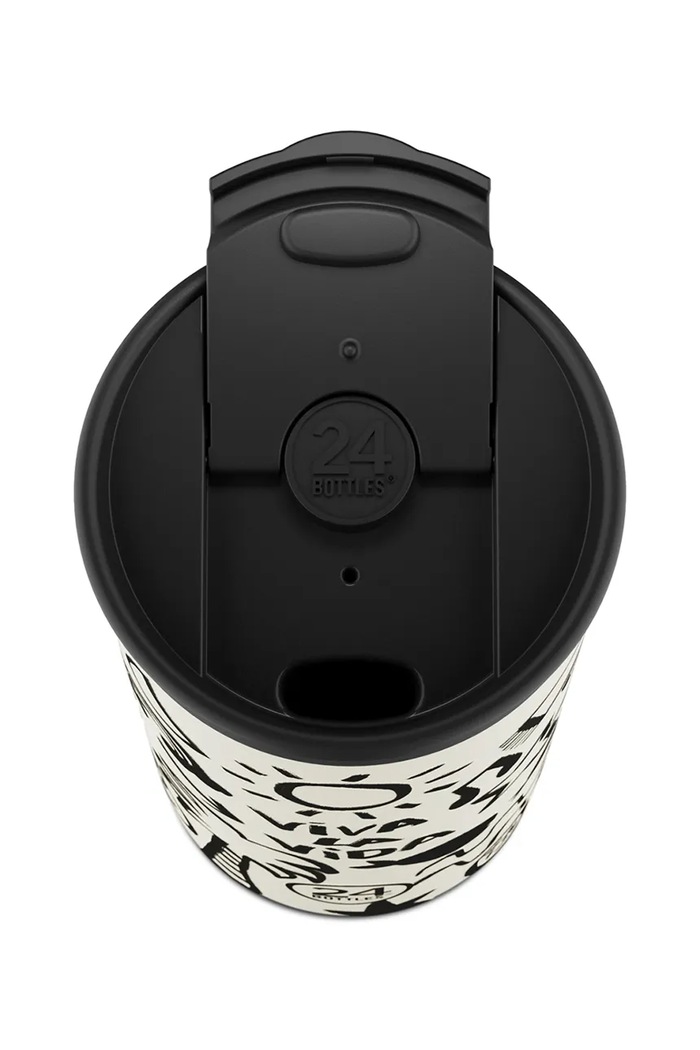 24bottles butelka Travel Tumbler 600 Viva la Vida Travel.Tumbler.600.Viva biały AA00