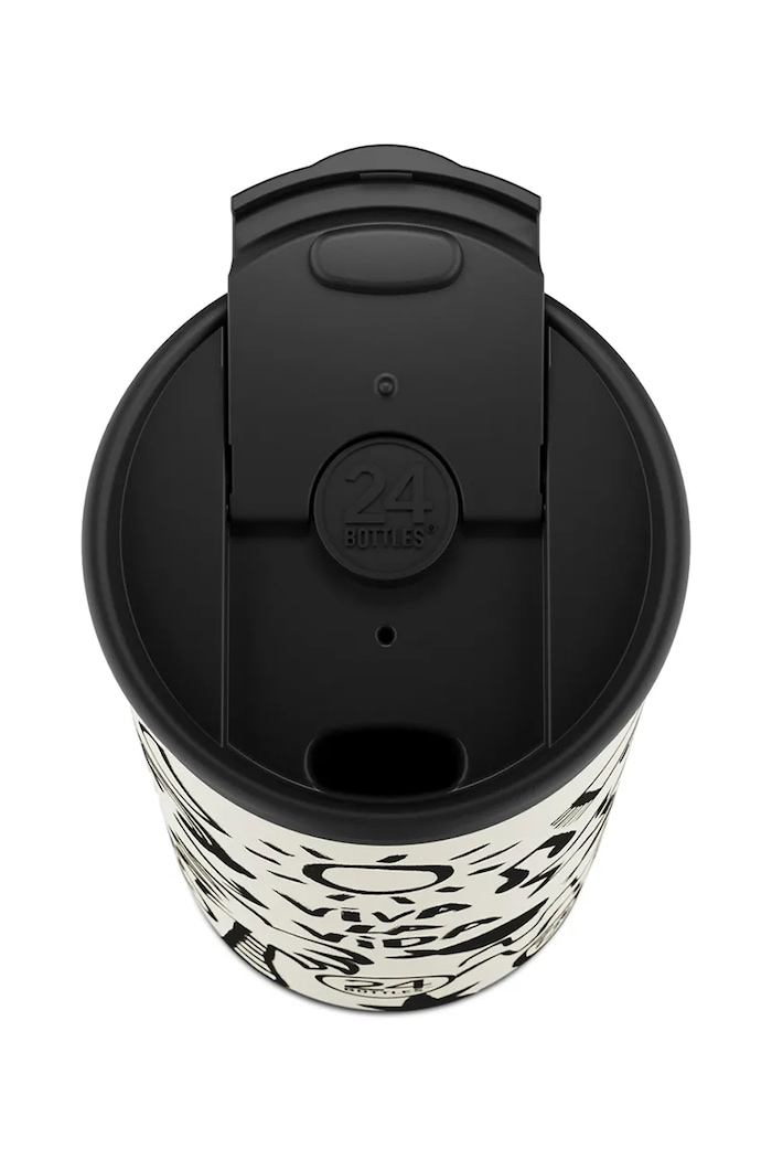 24bottles butelka Travel Tumbler 600 Viva la Vida Travel.Tumbler.600.Viva biały AA00