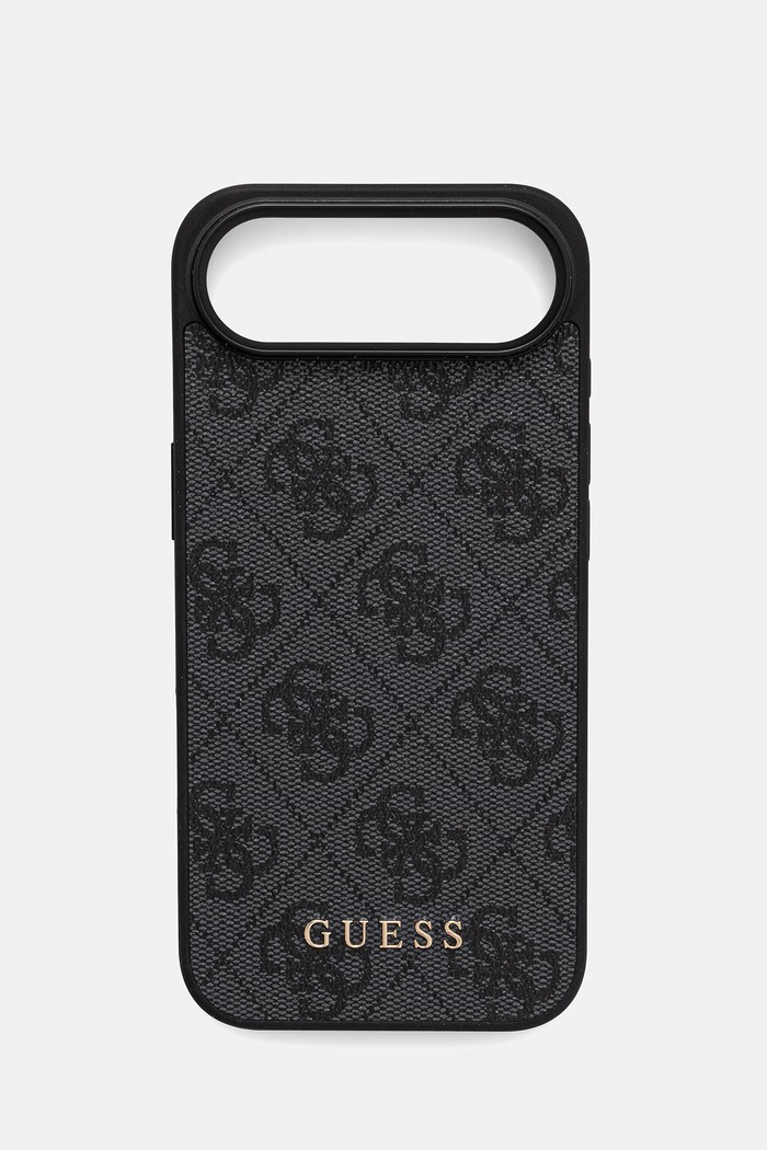 Puzdro na mobil Guess iPhone 17 Air na mobil čierna GUHCP17MG4GFGR
