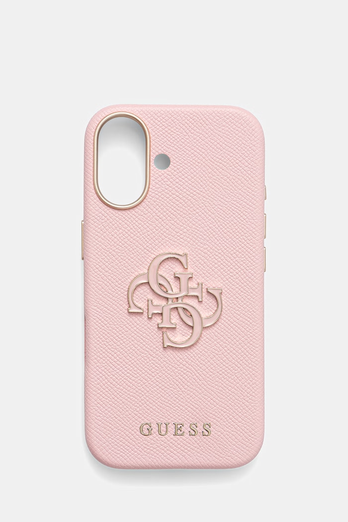 Guess etui na telefon iPhone 17 na telefon różowy GUHCP17S5PS4RGGP