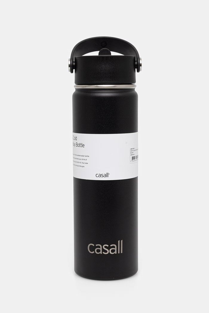 Casall sticlă termică Bottle 0,65L negru 26501