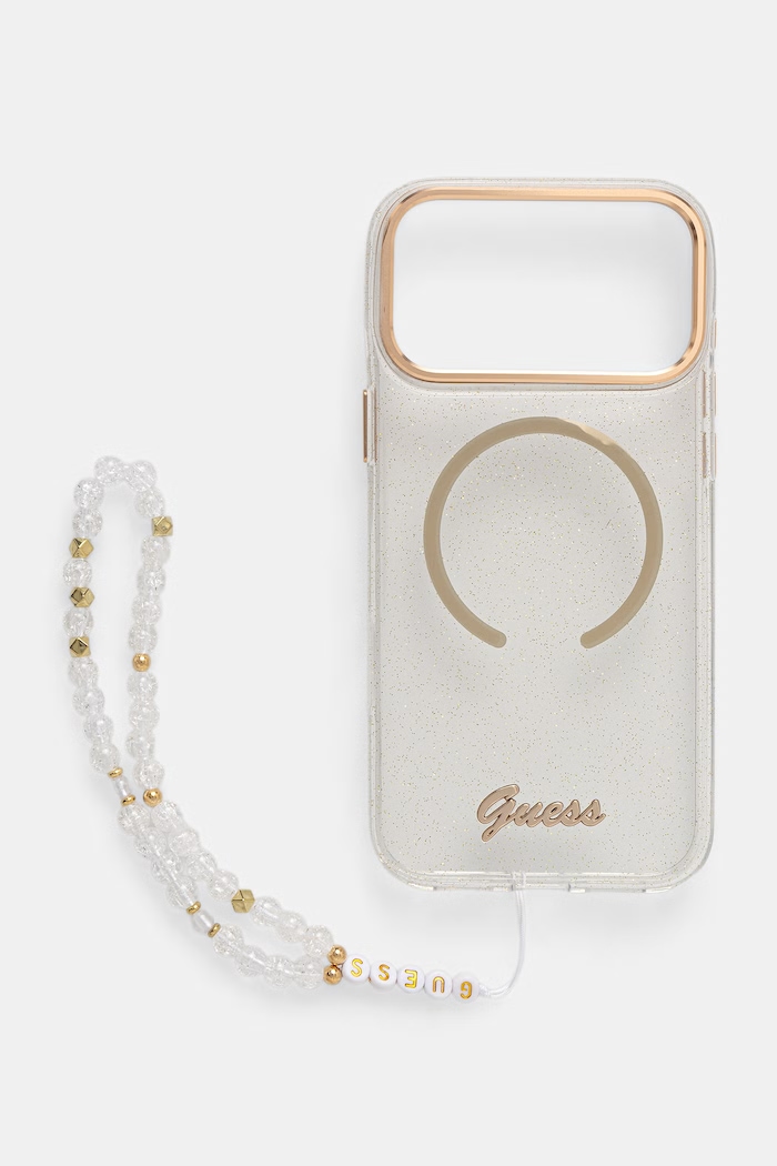 Guess Telefontok iPhone 17 Pro Max áttetsző GUHMP17X5HTGSMSH