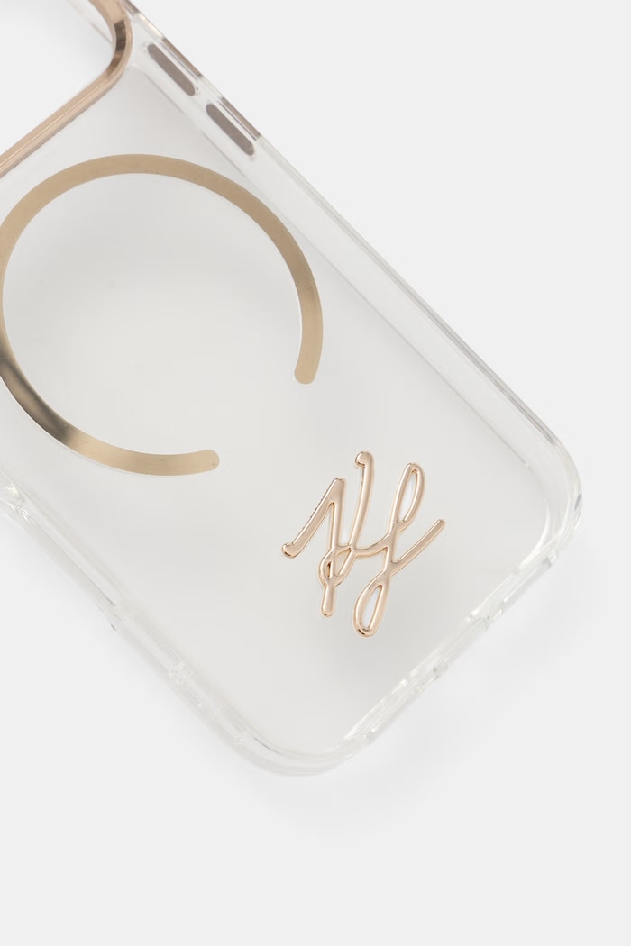 Karl Lagerfeld etui na telefon iPhone 17 Pro KLHMP17L5HSKMEDH transparentny AA00