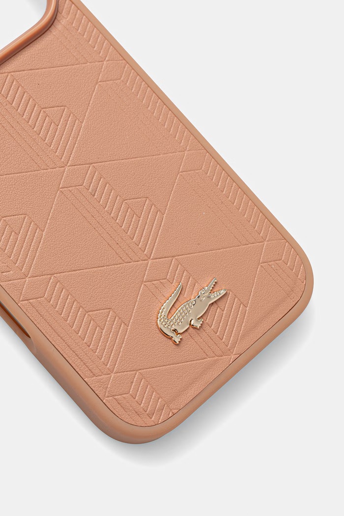 Lacoste carcasă de telefon iPhone 17 Pro LCHMP17LPNOP portocaliu AA00