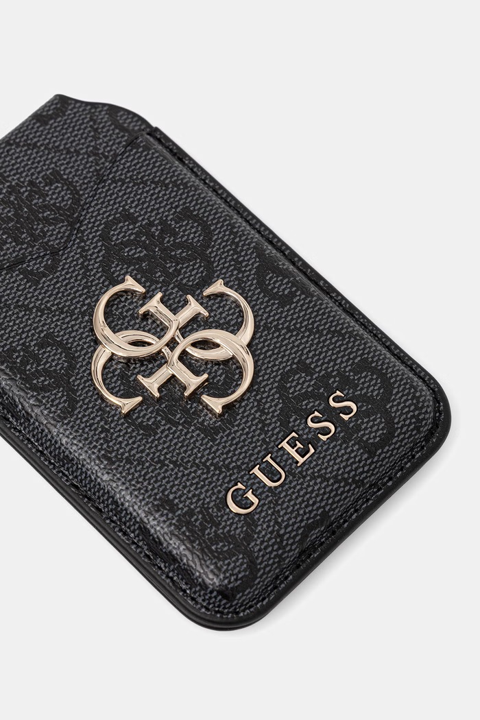Doplnky Guess puzdro na karty GUWMSMIP4GK sivá