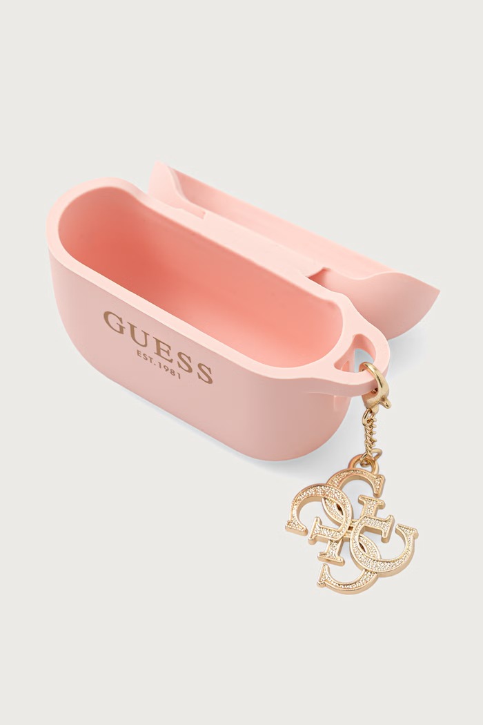 Guess Etui na słuchawki AirPods Pro 3 GUAP3LECG4P różowy AA00