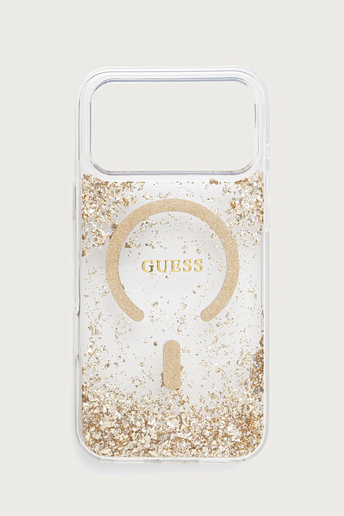 Guess Etui na telefon iPhone 17/18 Pro Max złoty GUHMP18XRGRGED