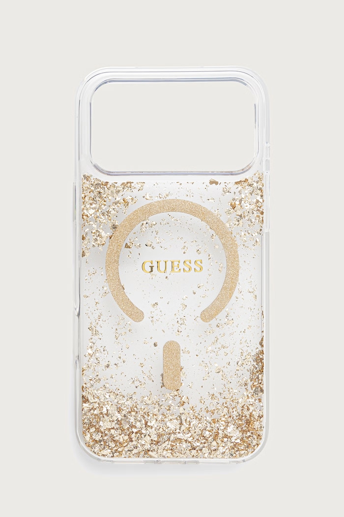 Guess Etui na telefon iPhone 17/18 Pro Max złoty GUHMP18XRGRGED
