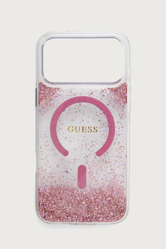 Guess Etui na telefon iPhone 17/18 Pro Max różowy GUHMP18XRGRGEP