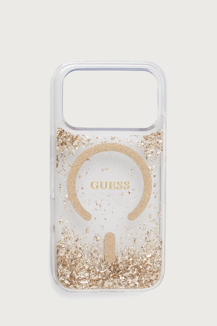 Guess Etui na telefon iPhone 17/18 Pro złoty GUHMP18LRGRGED