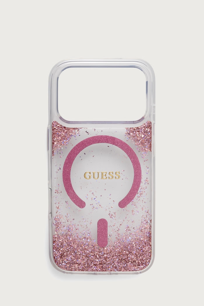 Guess Etui na telefon iPhone 17/18 Pro różowy GUHMP18LRGRGEP