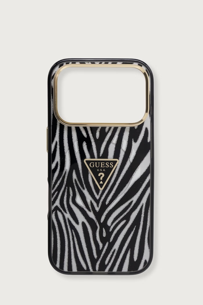Guess Etui na telefon iPhone 17/18 Pro srebrny GUHMP18L6HZPGTLS