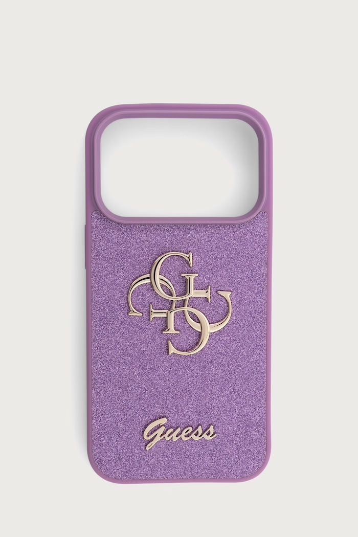 Guess Etui na telefon iPhone 17 Pro fioletowy GUHCP17LHG4SGL