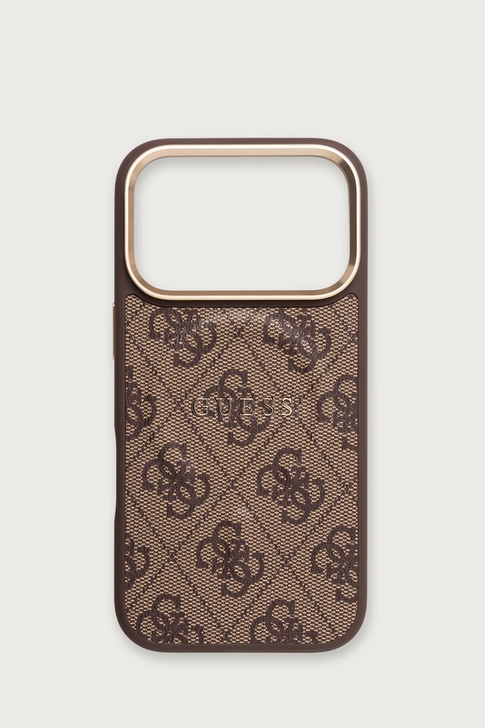 Guess Etui na telefon iPhone 17/18 Pro brązowy GUHMP18LP4MSEGCW
