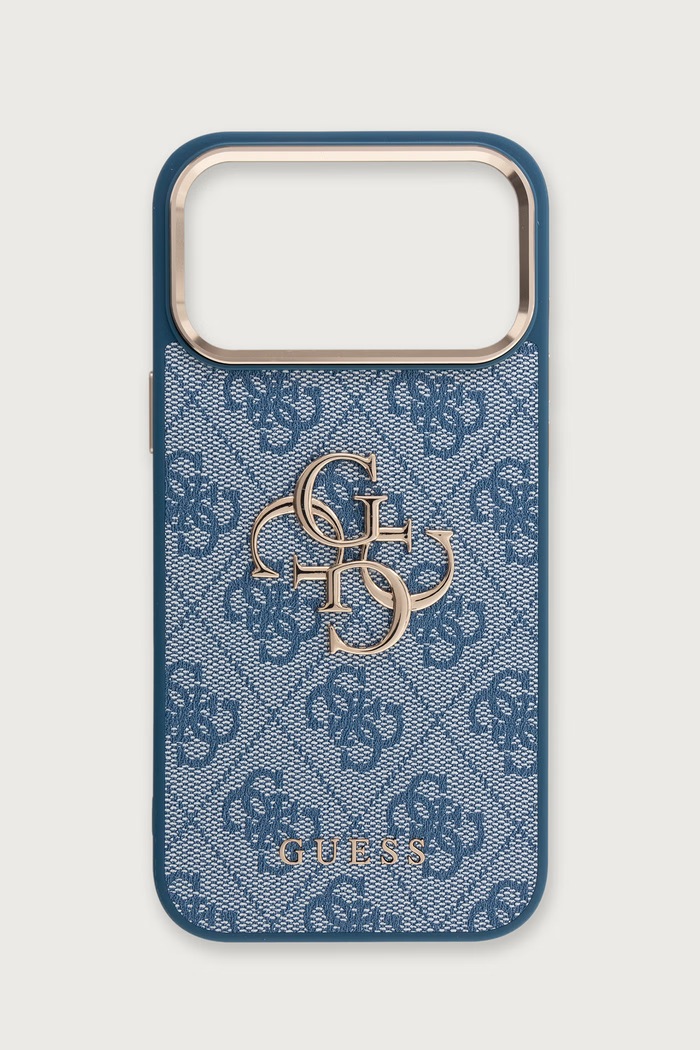 Guess Etui na telefon iPhone 17/18 Pro Max niebieski GUHCP18X4GMGCBL
