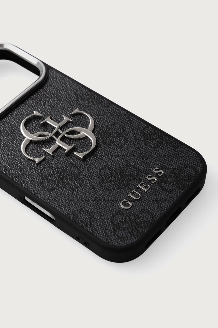 Guess Etui na telefon iPhone 17 Pro GUHCP17LP4G4SMCK czarny AA00