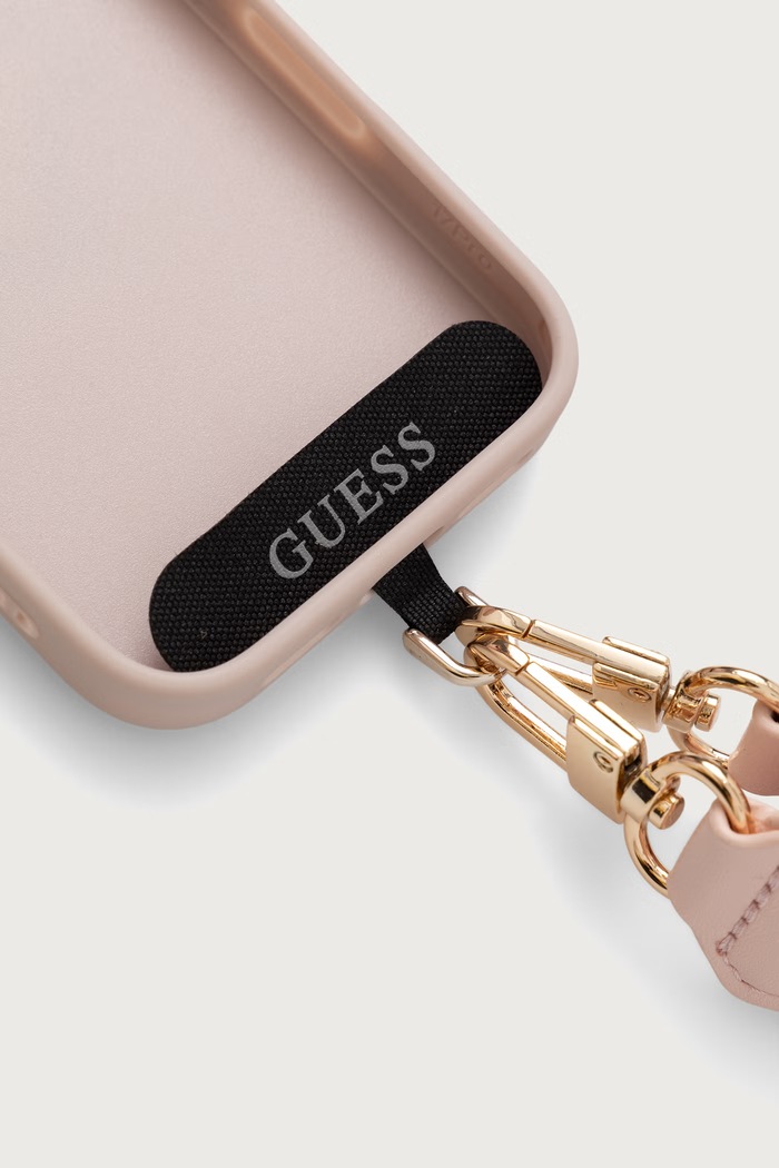 Akcesoria Guess Etui na telefon iPhone 17 Pro GUHCP17LP4G4BCSP różowy